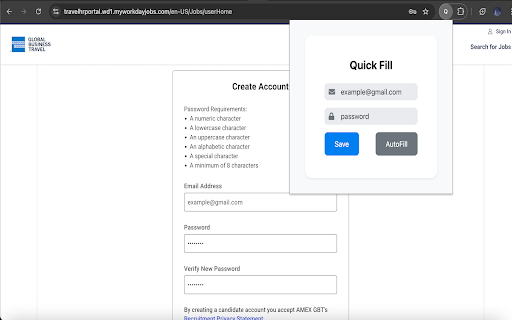 Quick Fill  from Chrome web store to be run with OffiDocs Chromium online