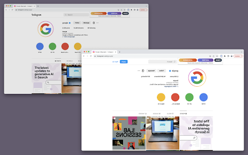 QuickFlip  from Chrome web store to be run with OffiDocs Chromium online