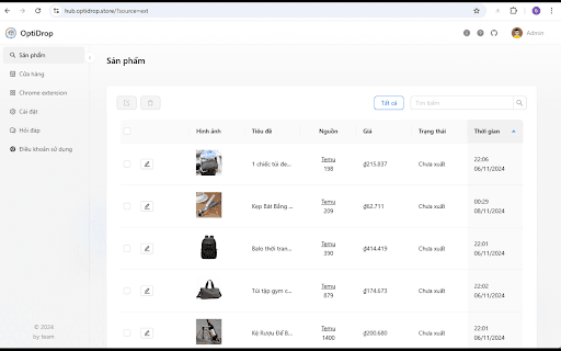 QuickImport by OptiDrop  from Chrome web store to be run with OffiDocs Chromium online