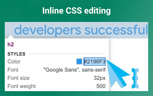 Quick Inspect Element  from Chrome web store to be run with OffiDocs Chromium online