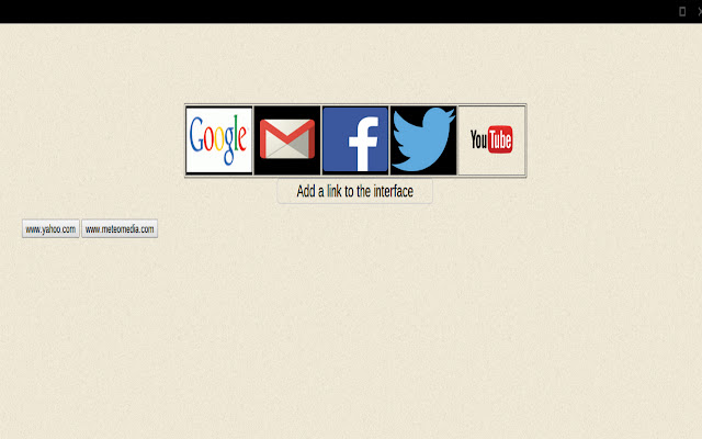 Quick Launcher App  from Chrome web store to be run with OffiDocs Chromium online
