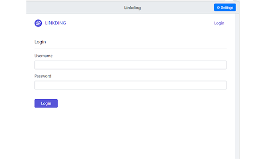 Quick Linkding  from Chrome web store to be run with OffiDocs Chromium online