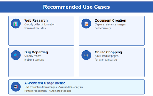 Quick Page Capture  from Chrome web store to be run with OffiDocs Chromium online
