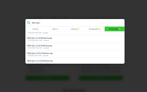 QuickPeek Spotlight  Alfred like Search but for Browsers  from Chrome web store to be run with OffiDocs Chromium online