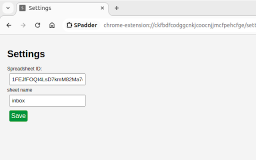 QuickSheet Adder  from Chrome web store to be run with OffiDocs Chromium online