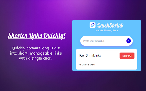 QuickShrink  from Chrome web store to be run with OffiDocs Chromium online