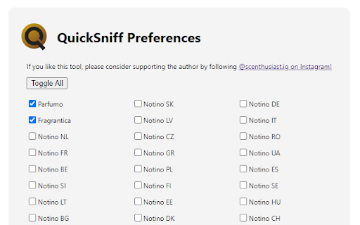 QuickSniff  from Chrome web store to be run with OffiDocs Chromium online