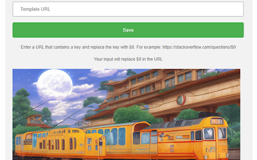 Quick Tab  from Chrome web store to be run with OffiDocs Chromium online