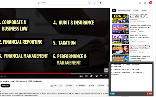 Quick Text Extraction  from Chrome web store to be run with OffiDocs Chromium online