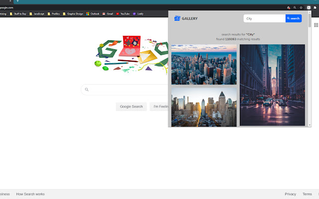 Quick Unsplash  from Chrome web store to be run with OffiDocs Chromium online