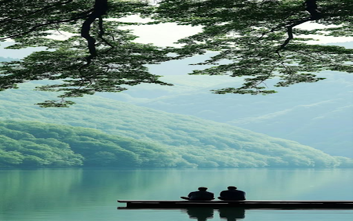 Quiet wallpaper  from Chrome web store to be run with OffiDocs Chromium online