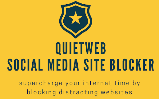 QuietWeb: Site Blocker for Chrome  from Chrome web store to be run with OffiDocs Chromium online