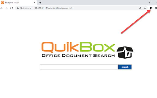 QuikBox Links  from Chrome web store to be run with OffiDocs Chromium online