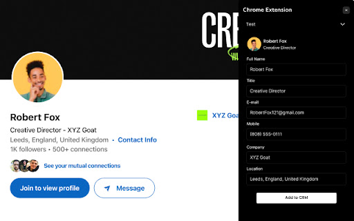 QuikFetch  from Chrome web store to be run with OffiDocs Chromium online