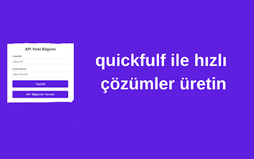 QuikFulf  from Chrome web store to be run with OffiDocs Chromium online