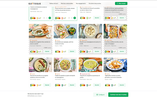 Quitoque NoPayRecipes  from Chrome web store to be run with OffiDocs Chromium online