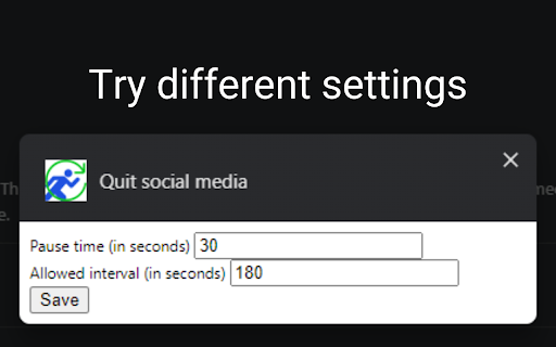 Quit social media  from Chrome web store to be run with OffiDocs Chromium online