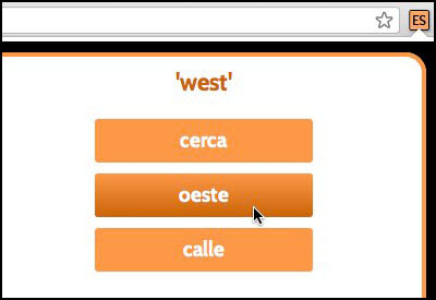 QuizCards: Spanish  from Chrome web store to be run with OffiDocs Chromium online