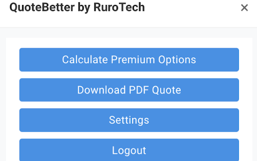 QuoteBetter  from Chrome web store to be run with OffiDocs Chromium online