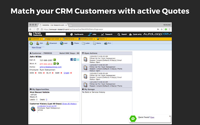 Запропонуйте CRM-помічник із веб-магазину Chrome для запуску з OffiDocs Chromium онлайн
