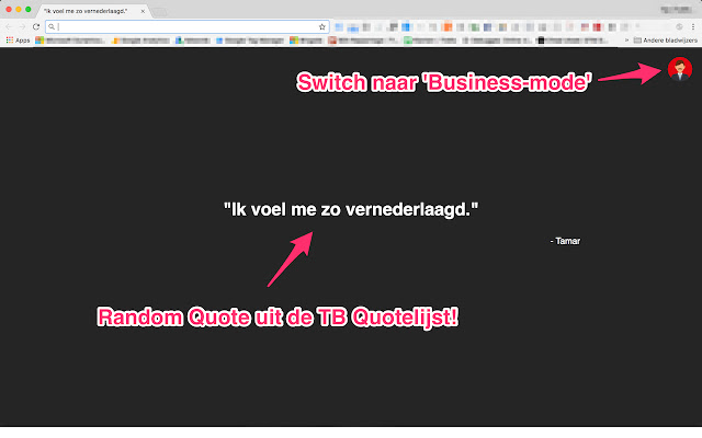 Quotelijst.nl | Random Quote Machine  from Chrome web store to be run with OffiDocs Chromium online