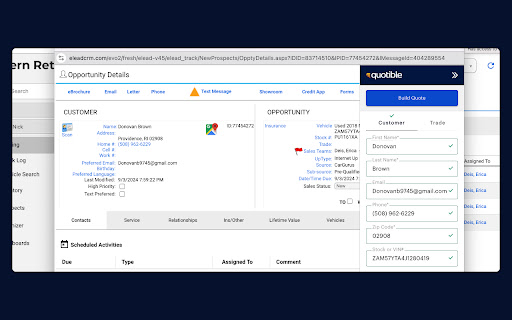 Quotible  from Chrome web store to be run with OffiDocs Chromium online