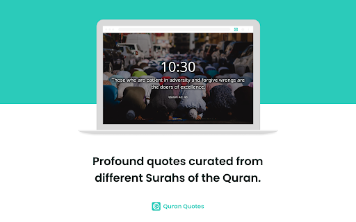 Quran Quotes  from Chrome web store to be run with OffiDocs Chromium online