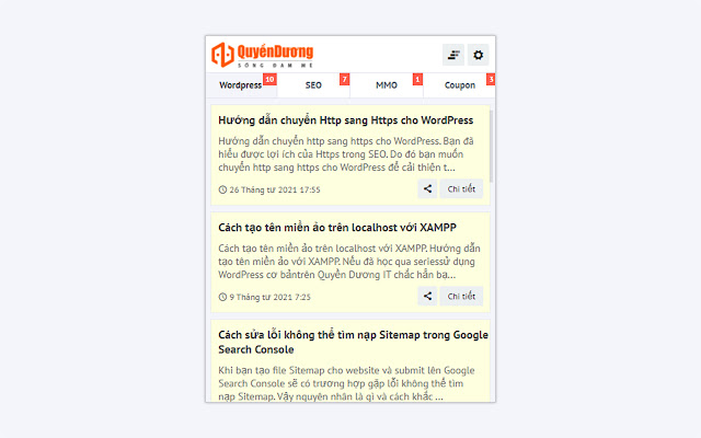 Quyền Dương IT News  from Chrome web store to be run with OffiDocs Chromium online