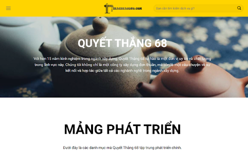 Quyết Thắng 68  from Chrome web store to be run with OffiDocs Chromium online