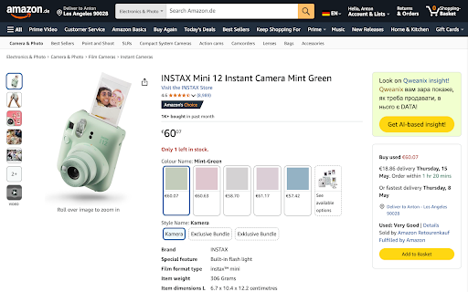 QweaniX extension  from Chrome web store to be run with OffiDocs Chromium online