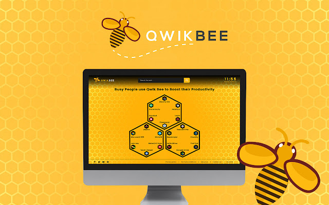 Qwik Bee  from Chrome web store to be run with OffiDocs Chromium online
