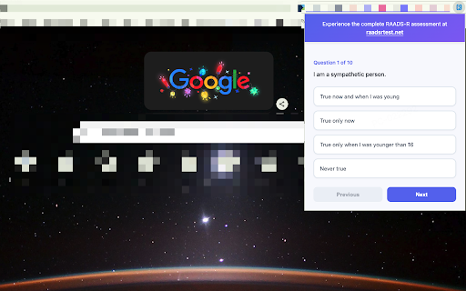 RAADS R Test  from Chrome web store to be run with OffiDocs Chromium online
