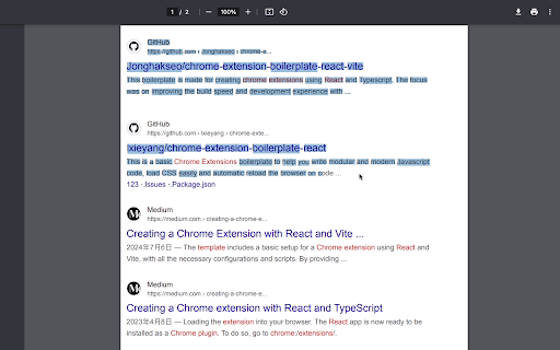 Rabbit HTML2PDF Converter  from Chrome web store to be run with OffiDocs Chromium online