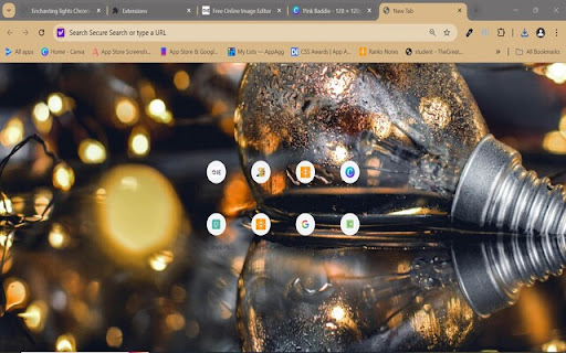 Radiant Charms  from Chrome web store to be run with OffiDocs Chromium online