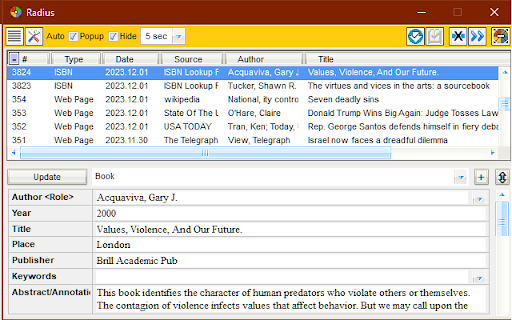 Radius  from Chrome web store to be run with OffiDocs Chromium online