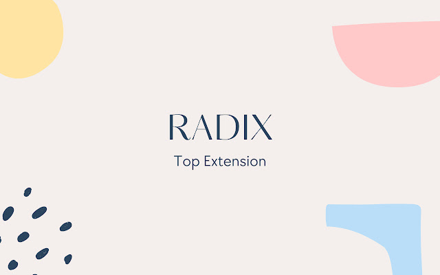 Radix Clicks  from Chrome web store to be run with OffiDocs Chromium online