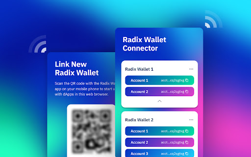 Radix Wallet Connector  from Chrome web store to be run with OffiDocs Chromium online