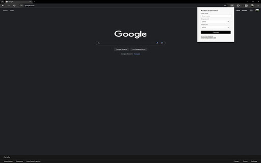 Radon Converter  from Chrome web store to be run with OffiDocs Chromium online