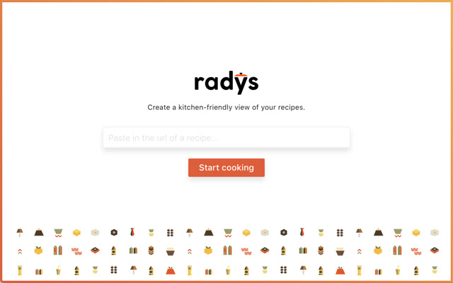 Radys  from Chrome web store to be run with OffiDocs Chromium online