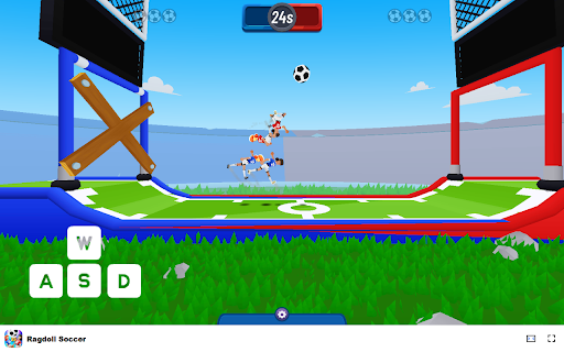 Ragdoll Soccer Game Can you handle the madness?  from Chrome web store to be run with OffiDocs Chromium online