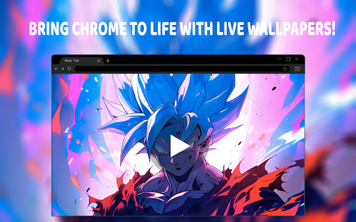 Raging Saiyan Goku Live Wallpaper  from Chrome web store to be run with OffiDocs Chromium online