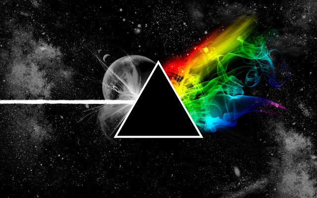 raimbow triangle background  from Chrome web store to be run with OffiDocs Chromium online