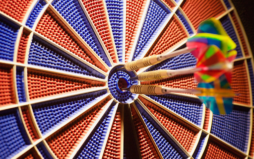 Rainbow Darts  from Chrome web store to be run with OffiDocs Chromium online