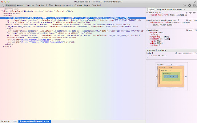 Rainbow DevTools Theme  from Chrome web store to be run with OffiDocs Chromium online
