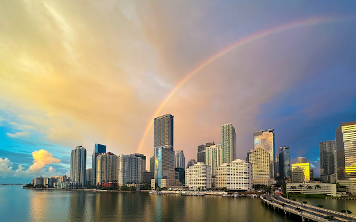 Rainbow in the street  from Chrome web store to be run with OffiDocs Chromium online
