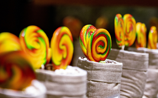 Rainbow lollipop  from Chrome web store to be run with OffiDocs Chromium online