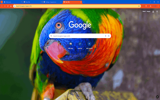 Rainbow Lorikeet  from Chrome web store to be run with OffiDocs Chromium online