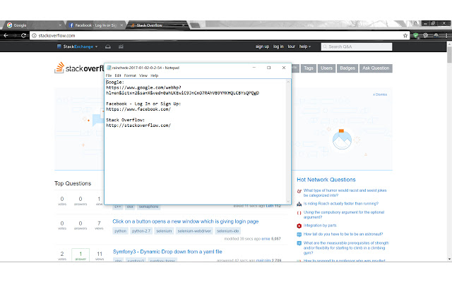 Raincheck  from Chrome web store to be run with OffiDocs Chromium online