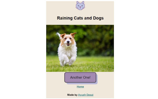 Raining Cats And Dogs  from Chrome web store to be run with OffiDocs Chromium online
