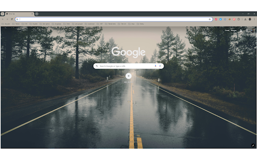 Rainy road by Sunny  from Chrome web store to be run with OffiDocs Chromium online